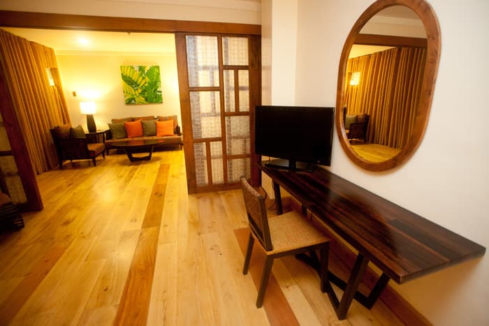 Authentic Sabin Resort Hotel Deluxe Room interior